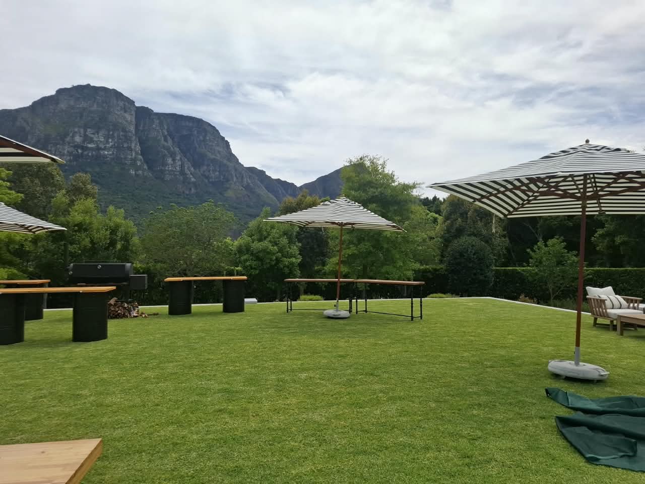 Mountain view from the event venue